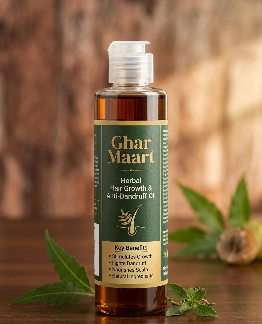Herbal Hair Growth & Anti Dandruff Oil